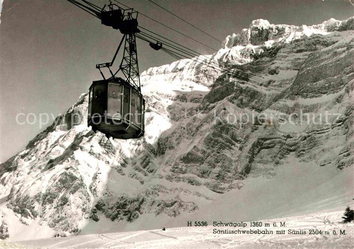 Seilbahn Säntis Schwägalp
