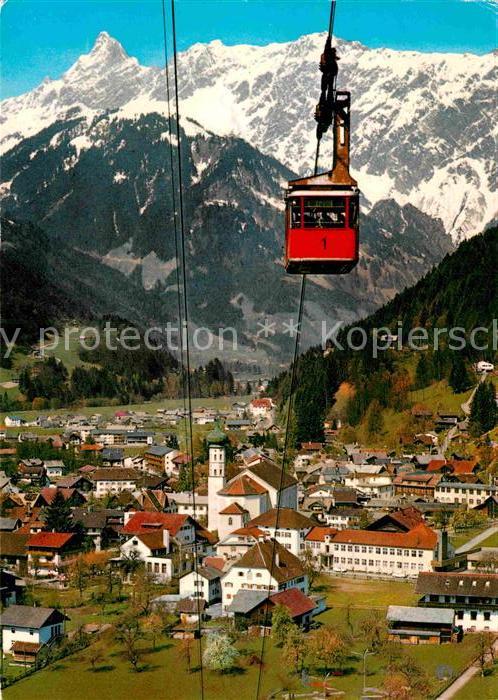 Seilbahn Montafoner Hochjochbahn Schruns Zimba Vandanser Wand