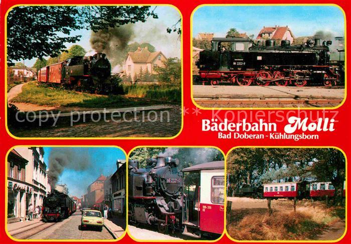 Lokomotive Bäderbahn Molli Bad Doberan Kühlungsbor