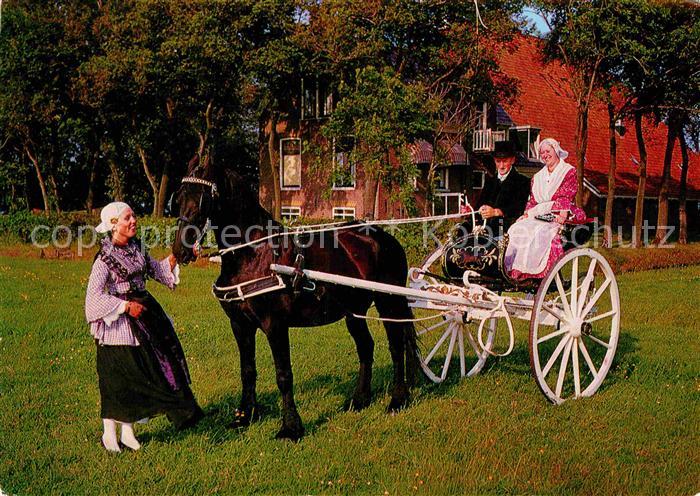 Pferdekutschen Trachten Friesland Klederdracht