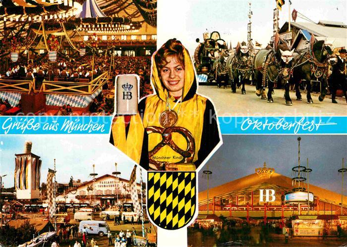 Muenchner Kindl Oktoberfest Brauerei-Pferdewagen Festzelt