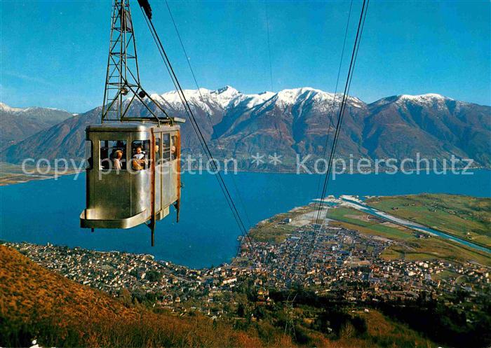 Seilbahn Funivia Locarno Cardada