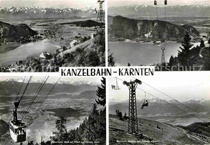 Seilbahn Kanzelbahn Villach Julische Alpen Gerli