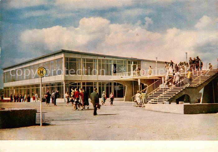 Gartenbauaustellung Erfurt Hauptgaststätte Rendezvousbrücke