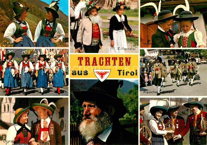 Trachten Tirol Zillertal oetztal Oberinntal