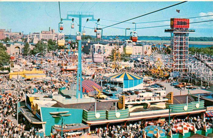 Toronto Canada Canadian National Exhibition Cablecar Skyride