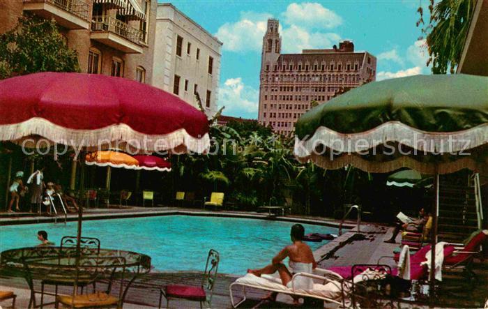 San Antonio Texas Menger Hotel Swimming Pool