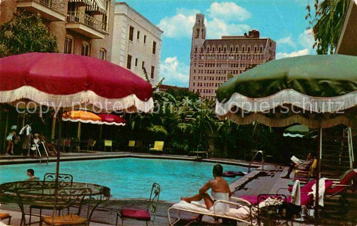 San Antonio Texas Menger Hotel Swimming Pool