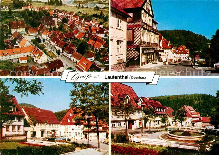 Lautenthal Harz Teilansichten Hoehenluftkurort