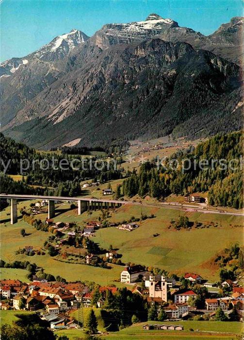Steinach Brenner Tirol gegen Trins mit Habicht und Kirchdachspitze