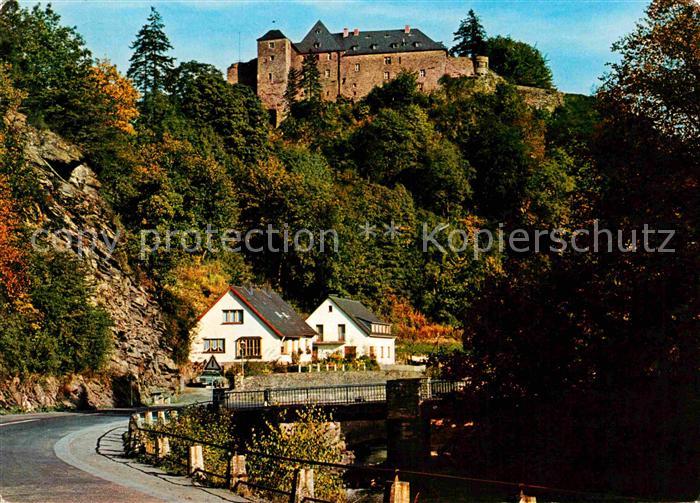 Monschau Montjoie NRW Burg und Jugendherberge