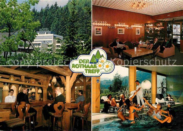 Bad Laasphe Hotel Der Rothaar Treff Bar Hallenbad