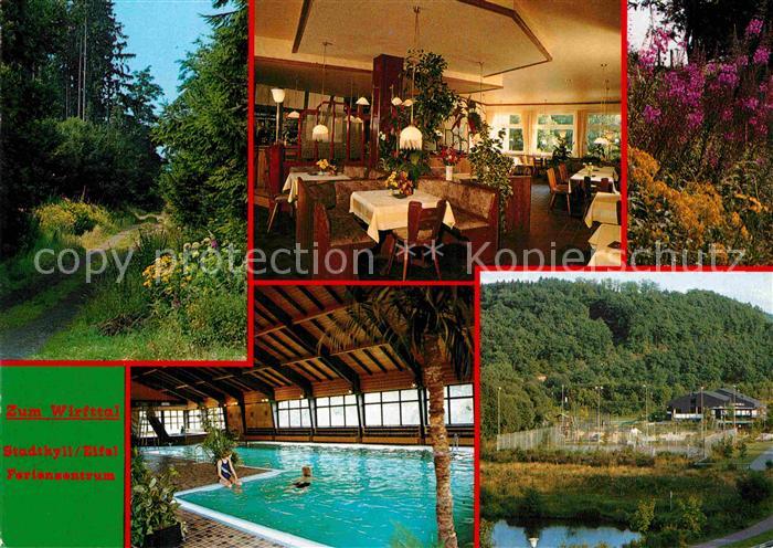 Stadtkyll Ferienzentrum Zum Wirfttal Restaurant Hallenbad