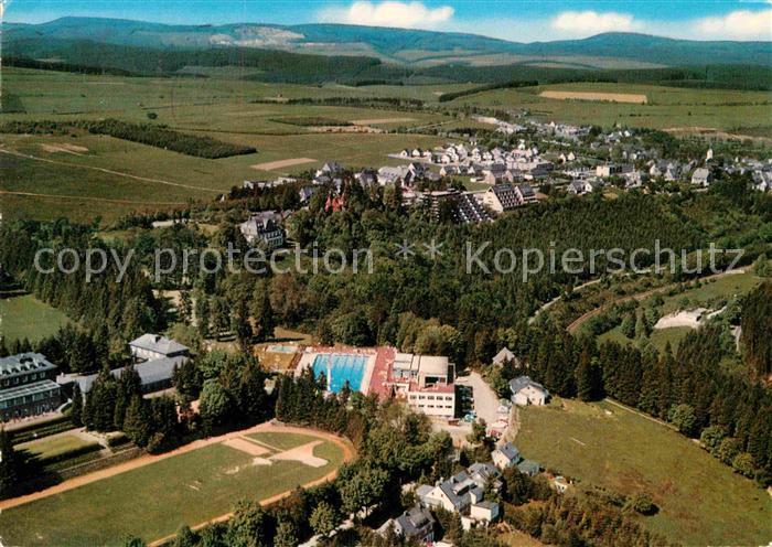 Winterberg Hochsauerland Heilklimatischer Kurort Fliegeraufnahme