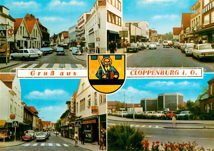 Cloppenburg Strassenpartien Innenstadt Wappen