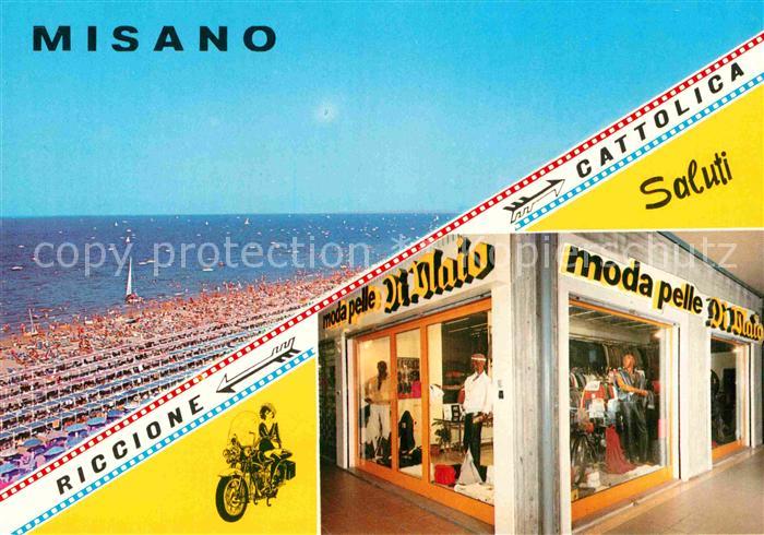 Misano Adriatico Moda Pelle Di Maio Lederbekleidung Strand