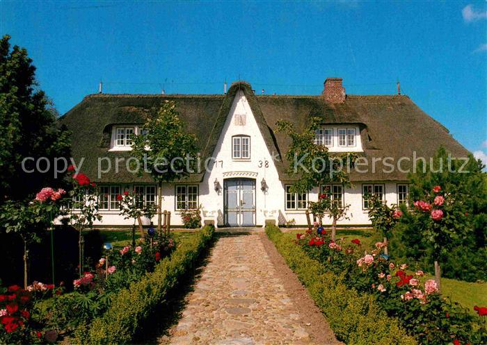 Insel Sylt Altes Haus anno 1738