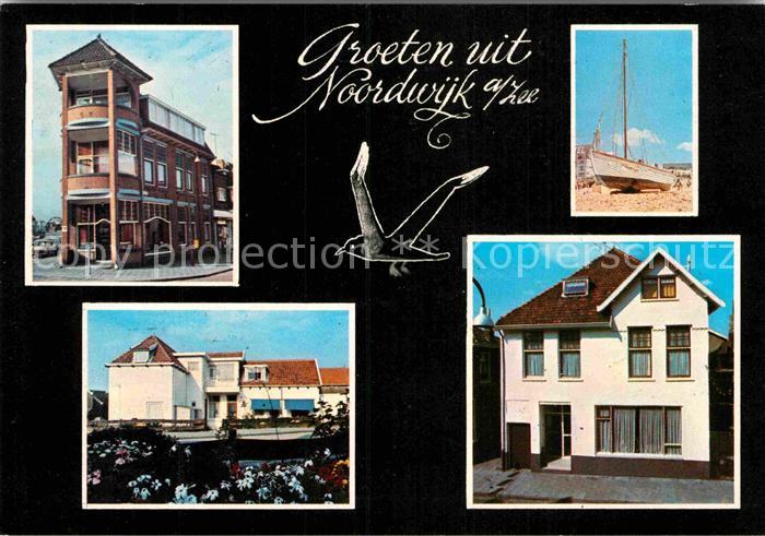 Noordwijk aan Zee  De Punt Koffieshop Pension Strand Boot Moewe