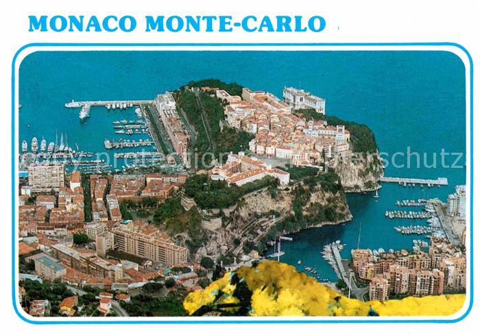 Monte-Carlo Le Rocher de la Principaute de Monaco Port
