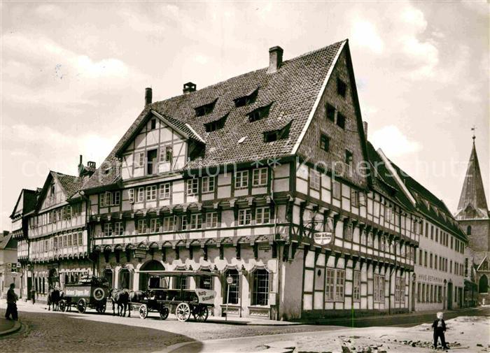 BRAUNSCHWEIG CITY Haus Ritter St Georg Hotel Restaurant Fachwerkhaus Historisch