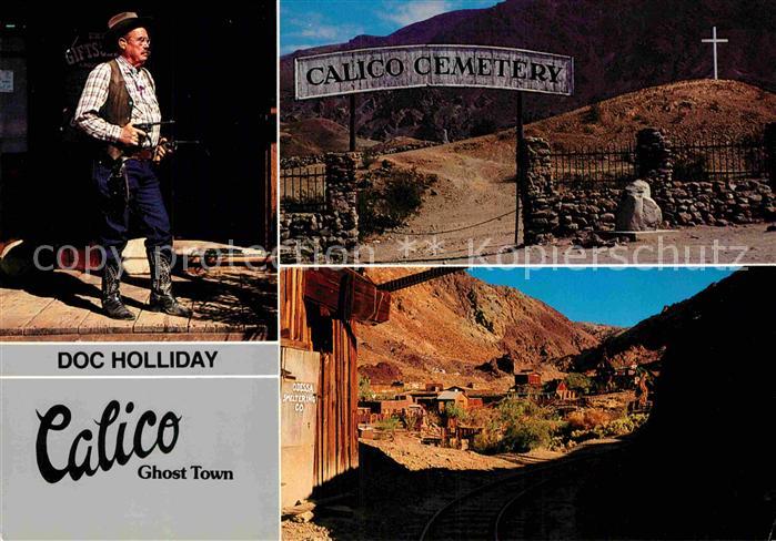 Mojave Calico Ghost Town San Bernardino County Regional Park Marshall Doc Hollid