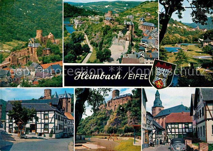 Heimbach Eifel Luftkurort im Naturpark Nordeifel Burg Schwimmbad Markt Kinderspi