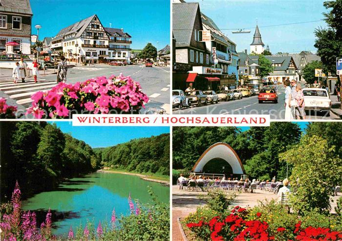 Winterberg Hochsauerland Hauptstrasse Konzertpavillon Waldsee