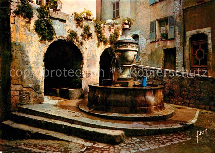 Saint Paul Cote d Azur Vieille fontaine Collection Couleurs et