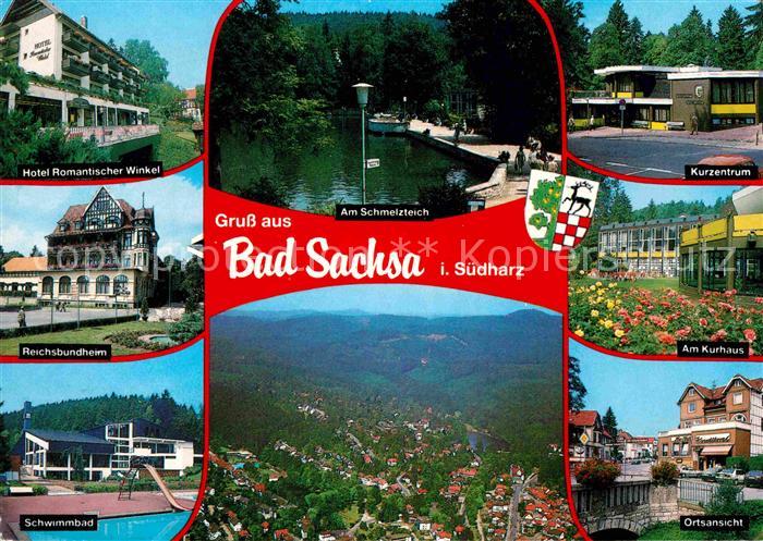 Bad Sachsa Harz Hotel Romantischer Winkel Reichsbundheim Schwimmbad Schmelzteich