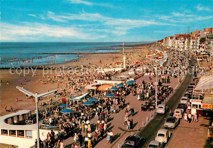 Zoute Knokke Dijk en strand Strandpromenade