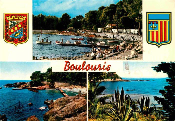 Boulouris Panorama Kueste Cote d Azur Wappen