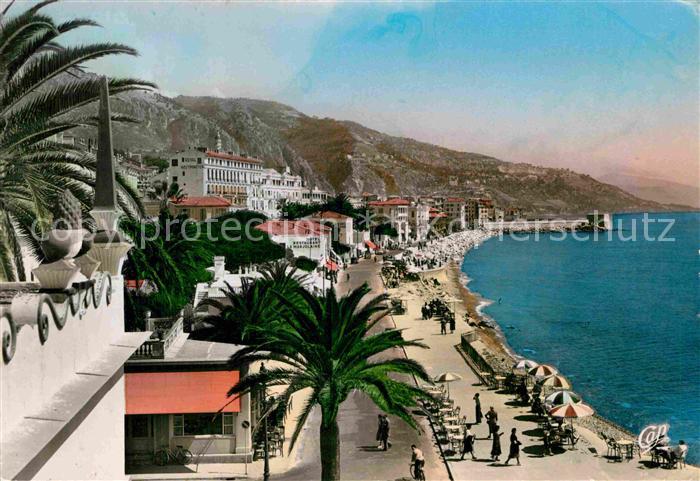 Menton Alpes Maritimes Promenade Cote d Azur