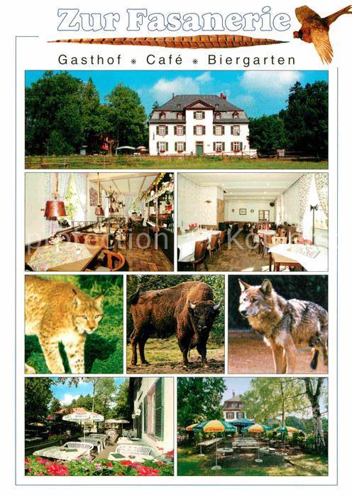 Wiesbaden Zur Fasanerie Gasthof Cafe Biergarten Tierpark