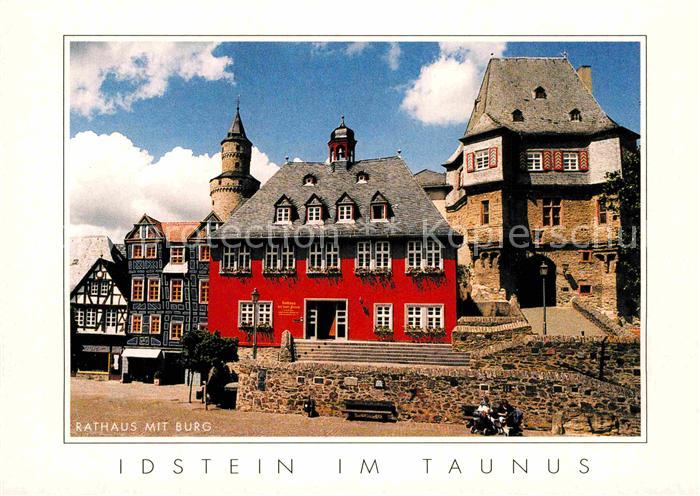 Idstein Rathaus mit Burg