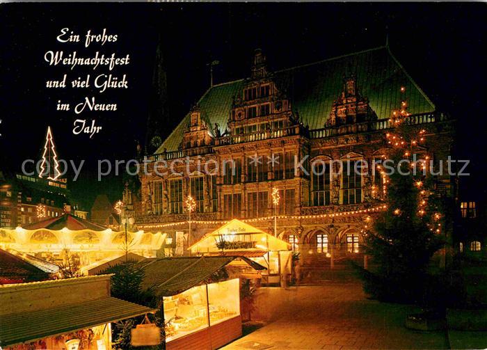 BREMEN CITY Weihnachtsmarkt Rathaus