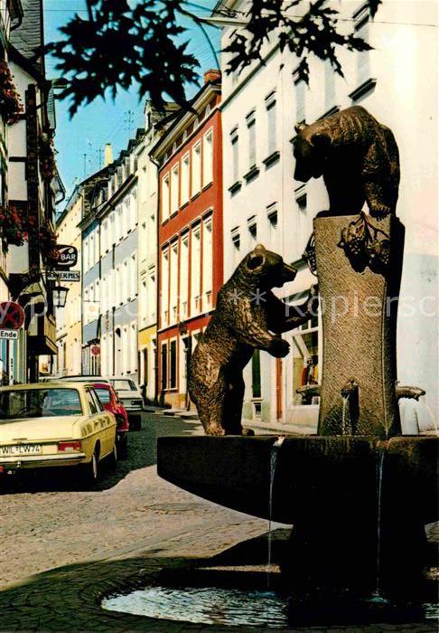 BERNKASTEL-KUES Berncastel Rheinland-Pfalz Baerenbrunnen