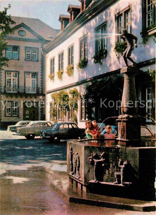 Koblenz Rhein Schengelbrunnen