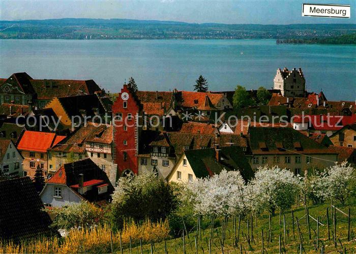 Meersburg Bodensee Neue Schloss Burg Schweizer Ufer