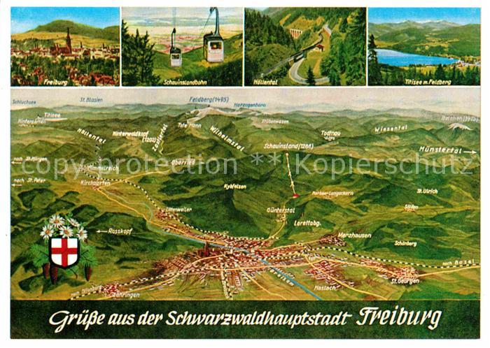 Freiburg Breisgau Schauinslandbahn Titisee Feldberg