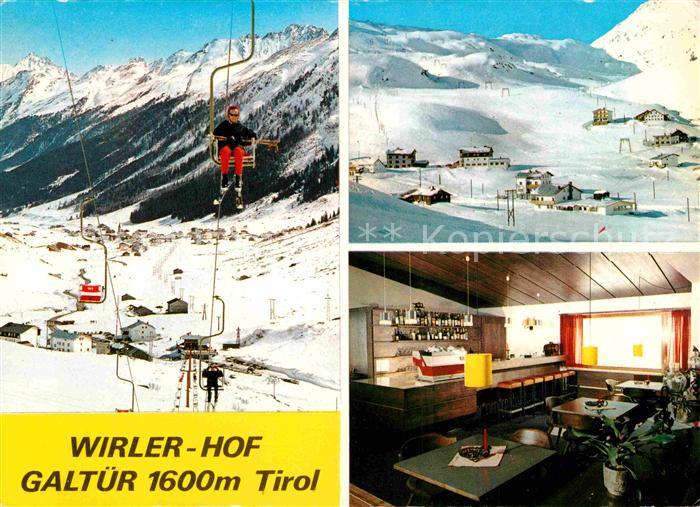 Galtuer Tirol Wirler-Hof Sesselbahn
