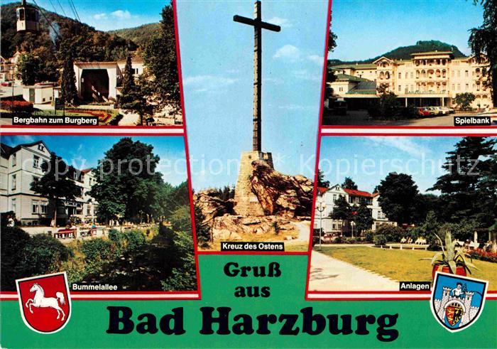 Bad Harzburg Kreuz des Ostens Luftseilbahn Bummelallee