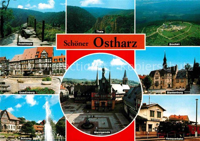 Brocken Harz Blankenburg Harzquerbahn Wernigerode Quedlinburg