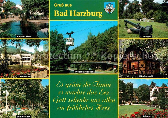 Bad Harzburg Seilbahn Maerchenwald Berliner Platz