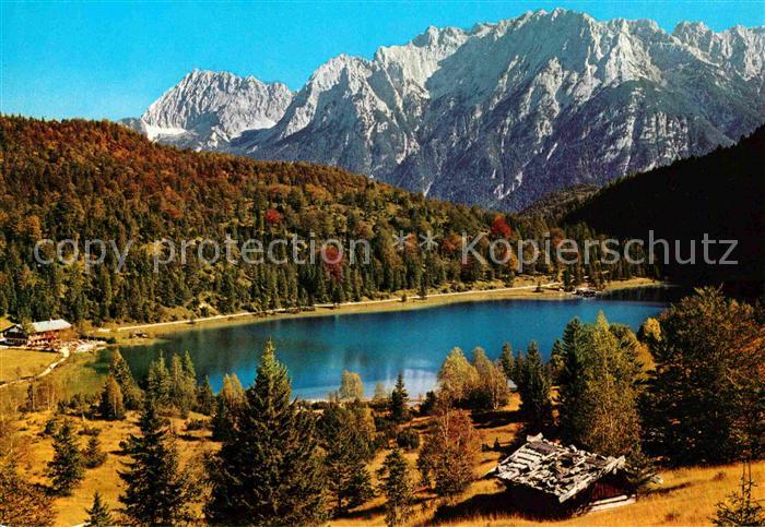 Mittenwald Bayern Ferchensee Karwendelgebirge Karwendelspitze Viererspitze Woern