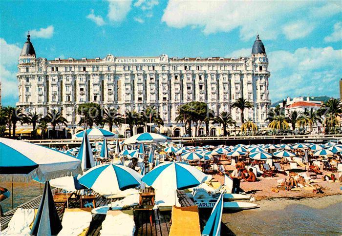 Cannes Alpes-Maritimes Plage Croisette Hotel Carlton