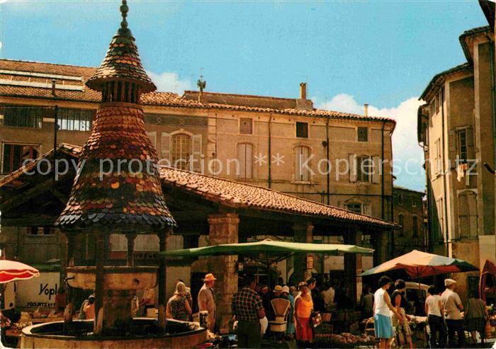Anduze Fontaine Pagode Place du Marche