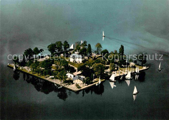 Steinhuder Meer Fliegeraufnahme Festung Wilhelmstein