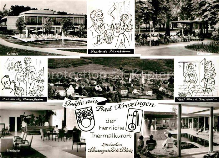 Bad Krozingen Trinkhalle Bad Kuranlagen Kurhaus