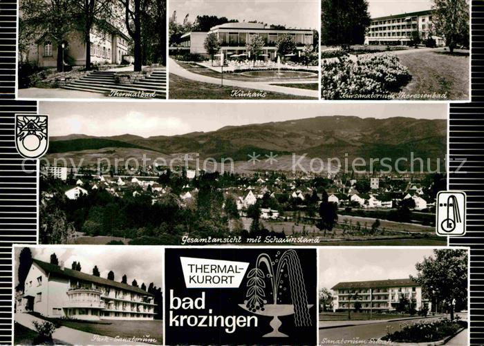 Bad Krozingen Schauinsland Park-Sanatorium Kursanatorium Theresienbad