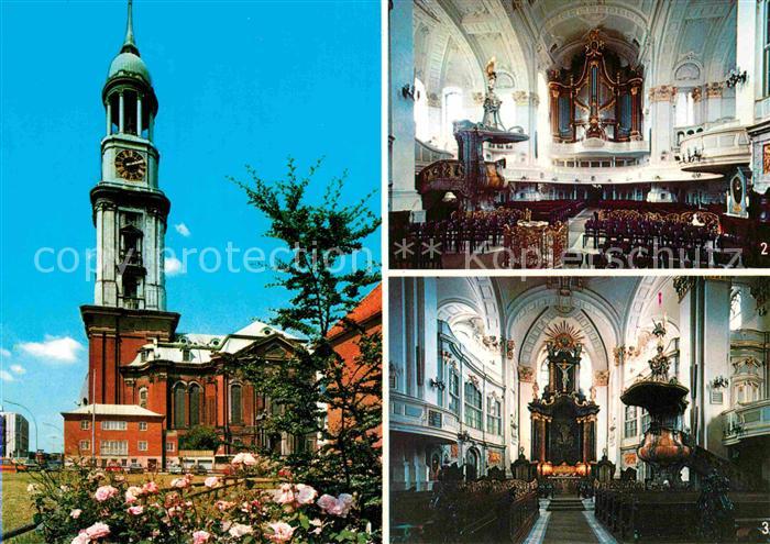 HAMBURG  CITY St. Michaeliskirche Orgel Altor